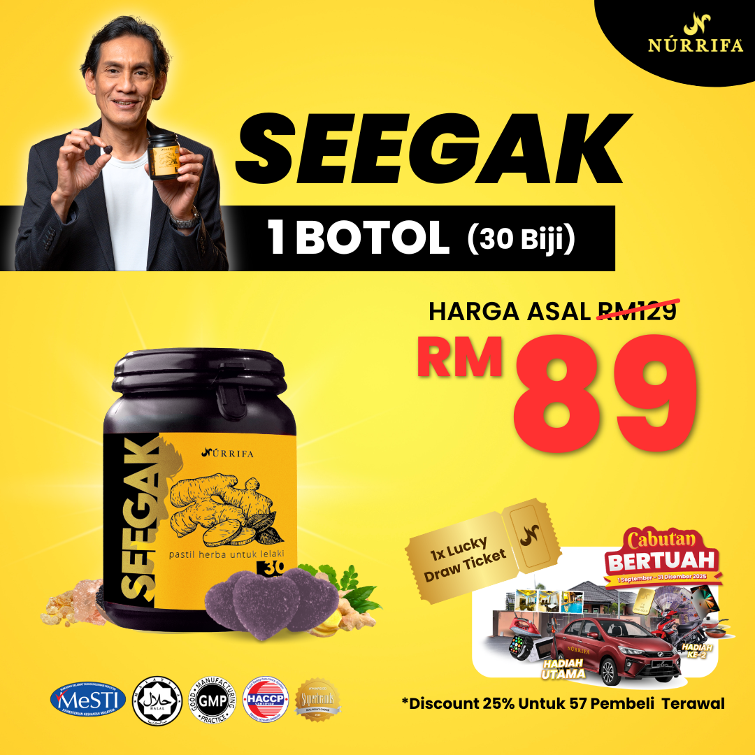 1 BOTOL JAMU SEEGAK